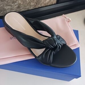 Stuart Weitzman‎ Knot Slide Women's Leather Sandal